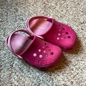 Crocs toddler pink!